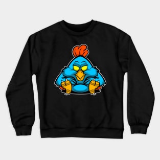 sitting rooster Crewneck Sweatshirt